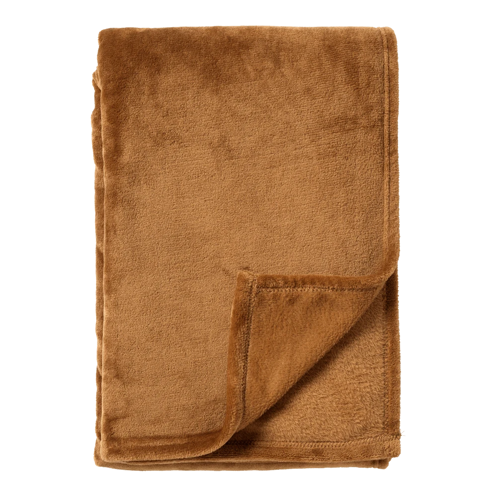 Dutch Decor Plaid Harvey - 150x200cm - Tobacco Brown 1 Dutch Decor Plaid Harvey - 150x200cm - Tobacco Brown