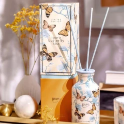Ipuro Geurdiffuser Butterfly Kiss 240ml - Geurstokjes -Huiselijk Leven ipuro geurdiffuser butterfly kiss 240ml geurstokjes 3