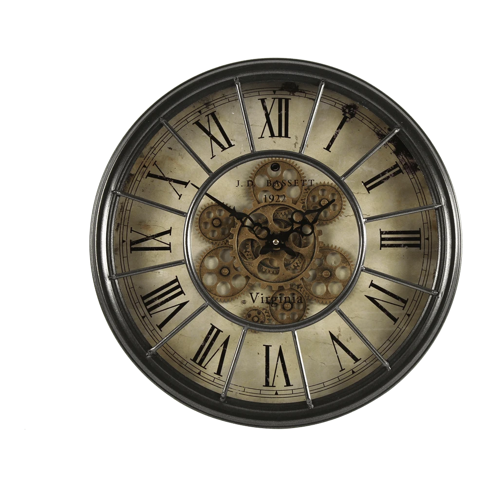 Klok Grant Grijs U00f8 46,5 Cm - Wandklok