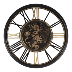 Klok Lancashire Zwart U00f8 80 Cm - Wandklok