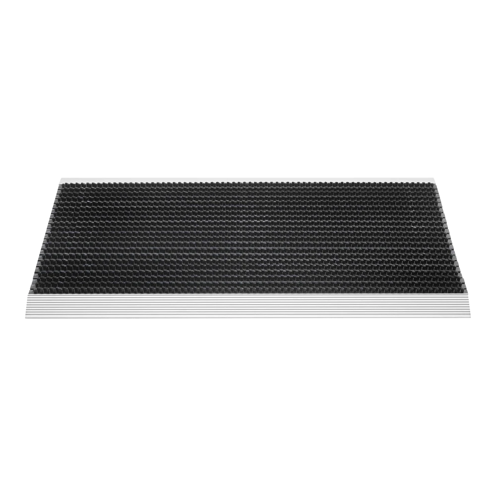 HAMAT Outline Borstelmat - 80x50cm - Zwart - Deurmat