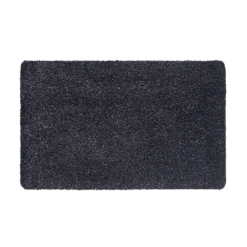 Schoonloopmat Aqualuxe - 80x50cm - Graphite - Deurmat