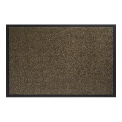Twister Schoonloopmat - 90x60cm - Bruin - Deurmat