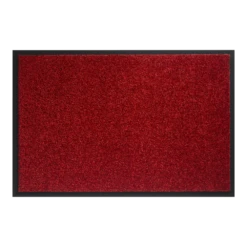 Twister Schoonloopmat - 90x60cm - Rood - Deurmat