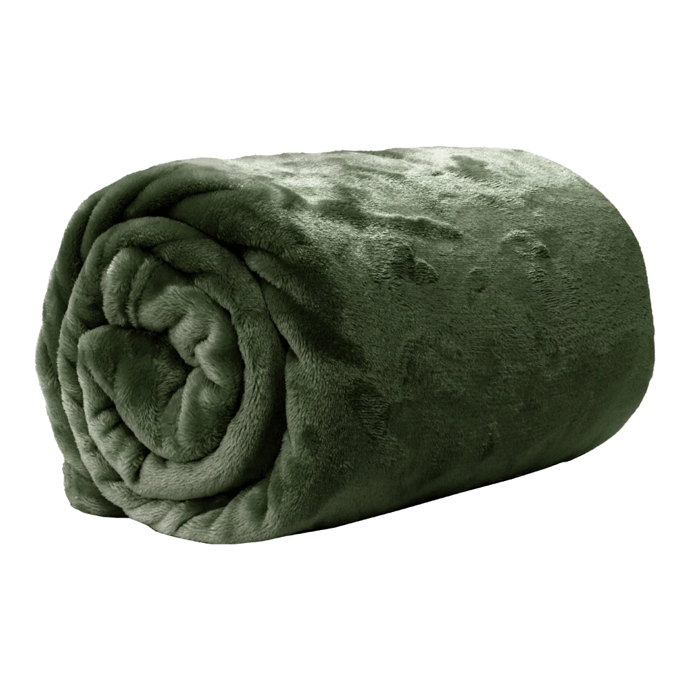 Unique Living Plaid Enzo - 130x180cm - Winter Green 1 Unique Living Plaid Enzo - 130x180cm - Winter Green