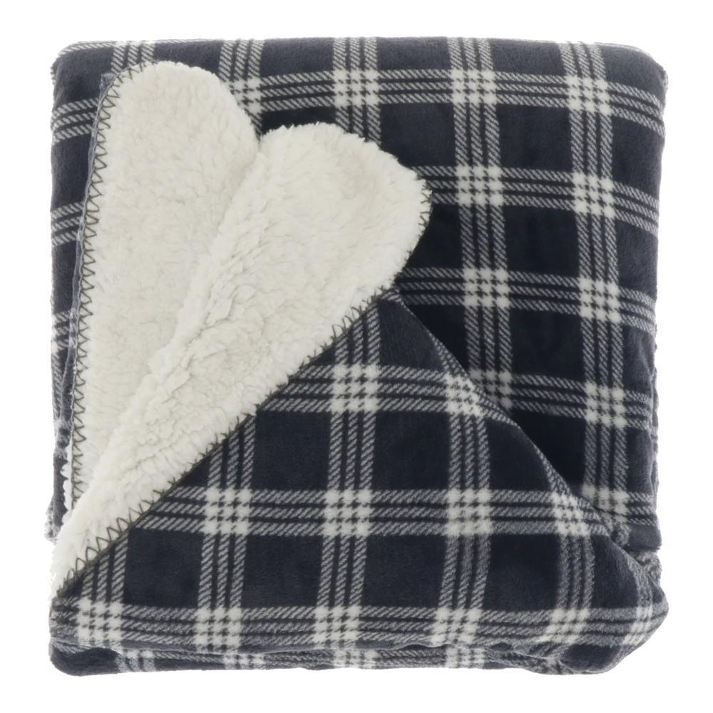 Unique Living Plaid Teo - 130x160cm 1 Unique Living Plaid Teo - 130x160cm