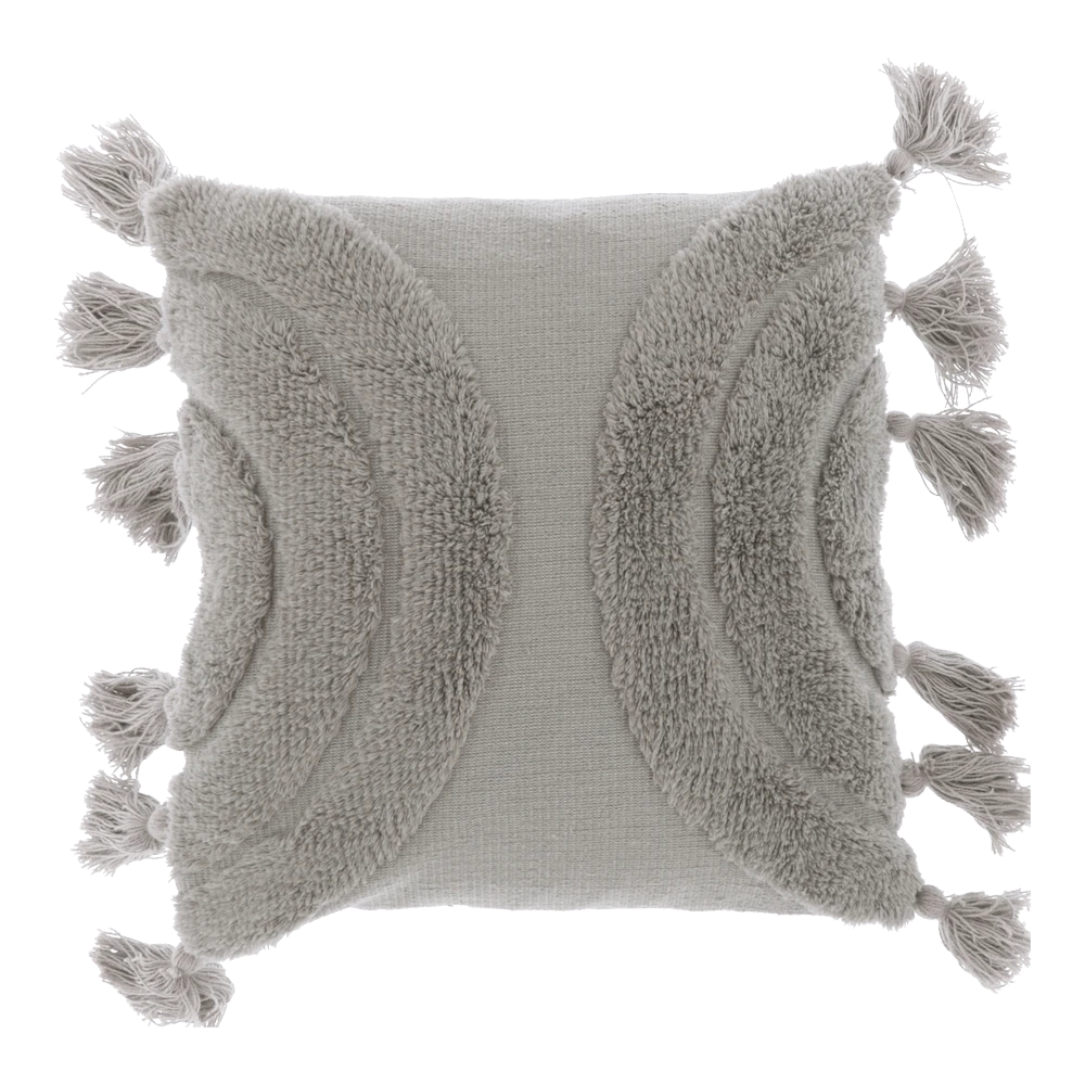 Unique Living Sierkussen Brody - 45x45cm - Chateau Grey 1 Unique Living Sierkussen Brody - 45x45cm - Chateau Grey