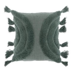 Unique Living Sierkussen Brody - 45x45cm - Laurel Green