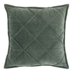 Unique Living Sierkussen Doutzen - 45x45cm - Laurel Green
