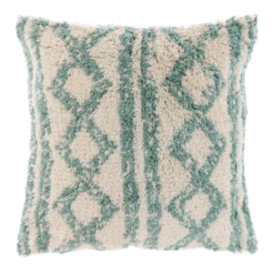 Unique Living Sierkussen Elliot - 45x45cm - Surf Blue