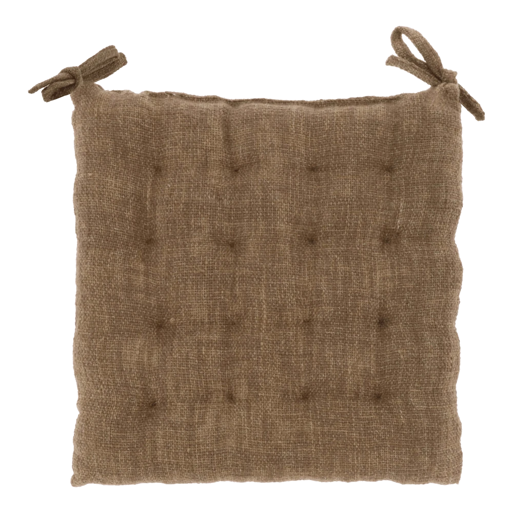 Unique Living Sierkussen Nessa - 40x40cm - Coconut 1 Unique Living Sierkussen Nessa - 40x40cm - Coconut