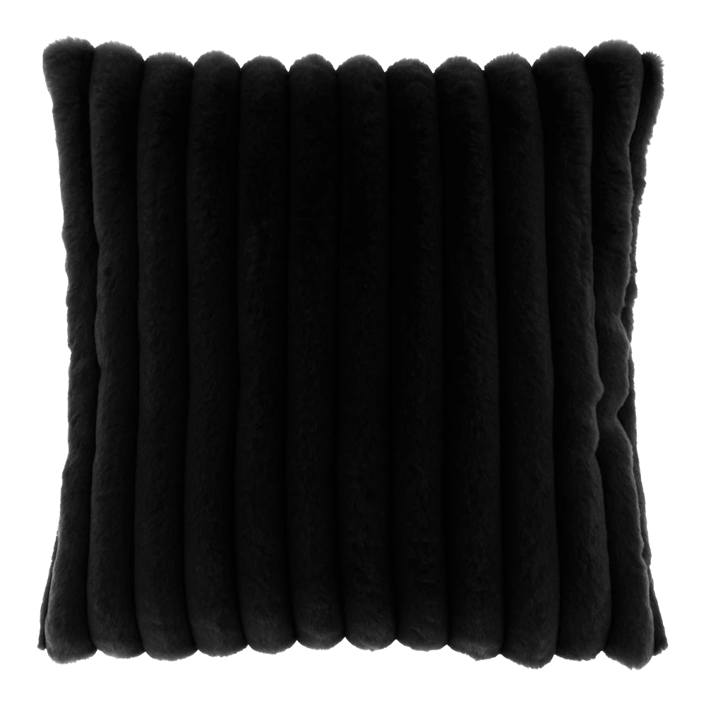 Unique Living Sierkussen Peppe - 45x45cm - Black 1 Unique Living Sierkussen Peppe - 45x45cm - Black