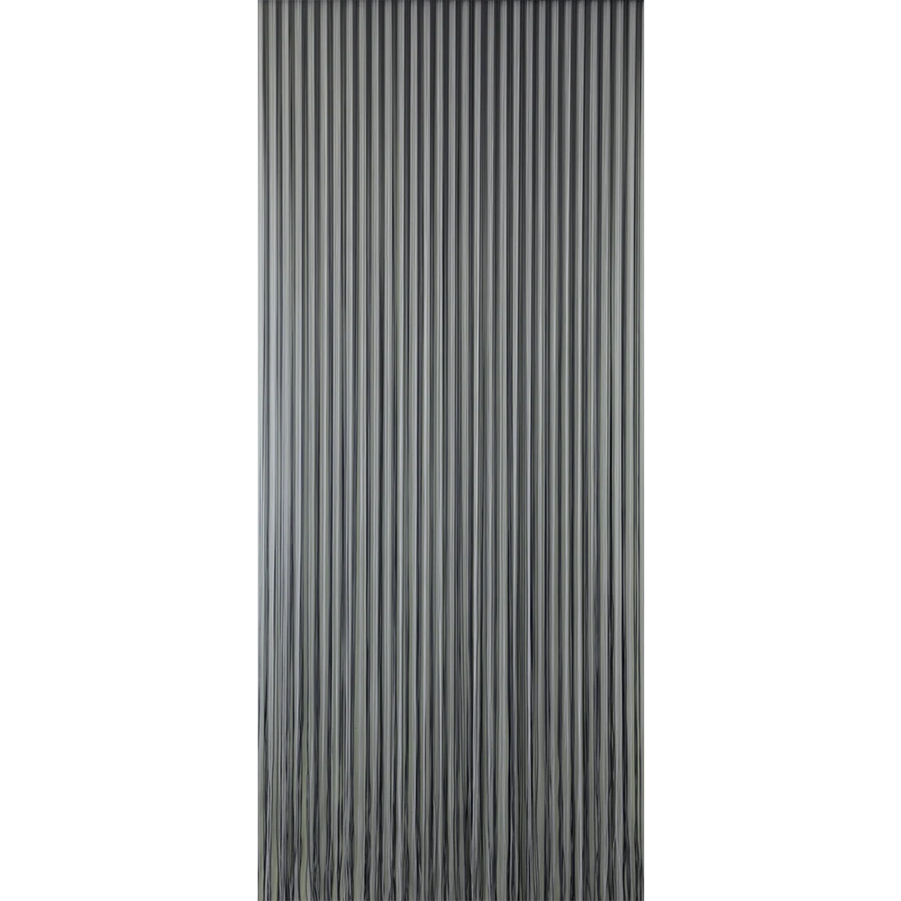 Vliegengordijn Palermo - Transparant/Grijs - 90 X 210cm - Sun-Arts