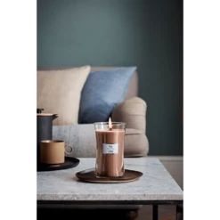 Woodwick Cashmere Large Candle - Geurkaars -Huiselijk Leven woodwick cashmere large candle geurkaars 3