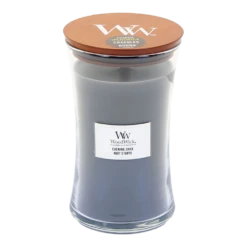 Woodwick Evening Onyx Large Candle - Geurkaars