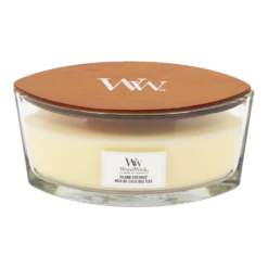 Woodwick Island Coconut Ellipse Candle - Geurkaars
