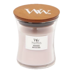 Woodwick Rosewood Mini Candle - Geurkaars