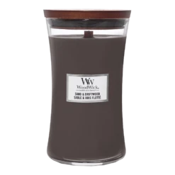 Woodwick Sand & Driftwood Large Candle - Geurkaars