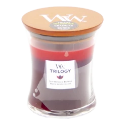 Woodwick Trilogy Sun Ripened Berries Medium Candle - Geurkaars
